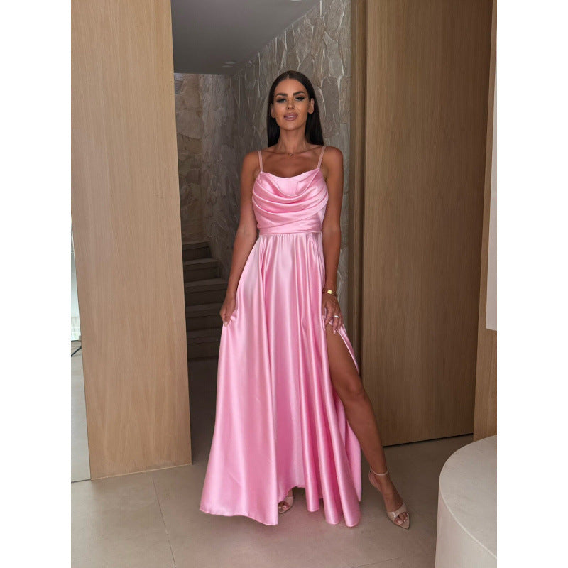 Classic A-line evening dress Lune London for women