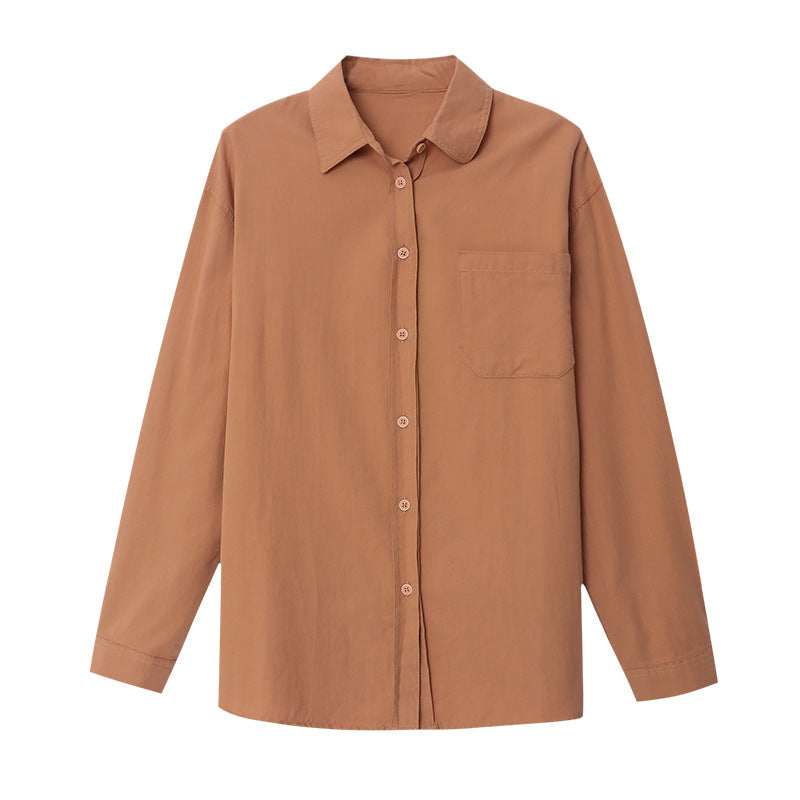 Women's casual button-down blouse made of high-quality cotton blend Chic & Stil