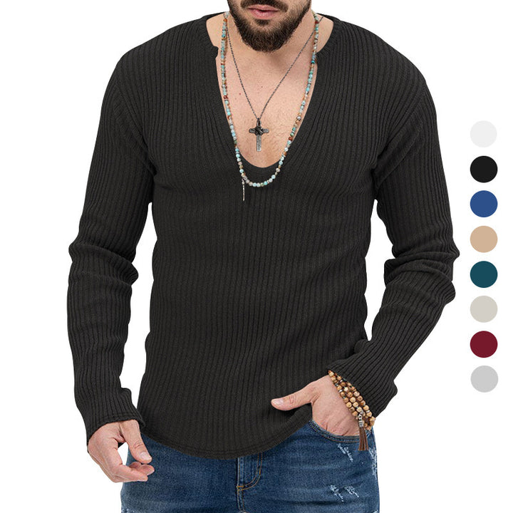 Men's Fitted Rib Top Lune London