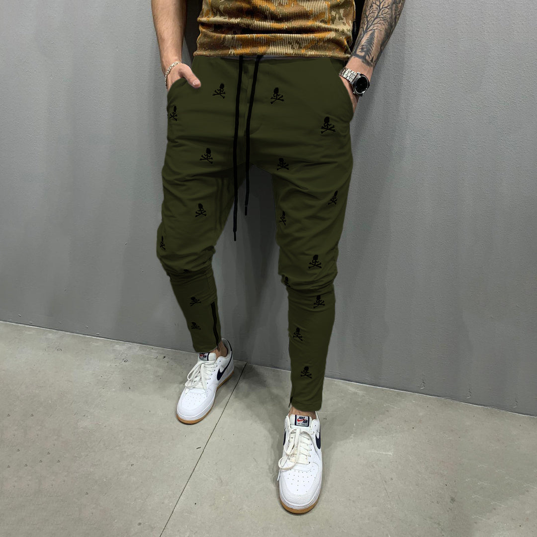 Men's cotton jogger pants with Lune London pattern