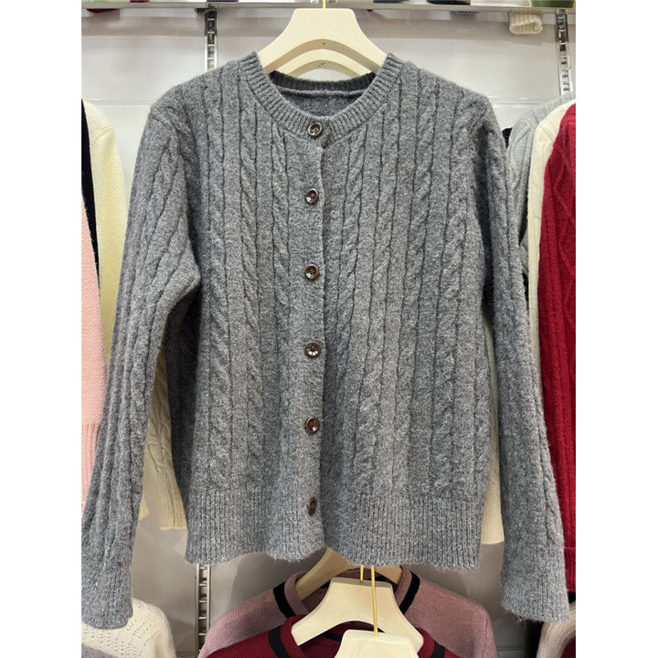 Cardigan pour femmes avec motif en câble Chic & Stil