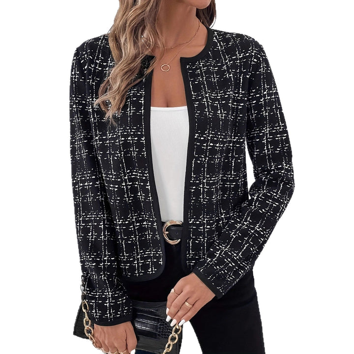 Women's Structured Blazer Jacket with Contrast Details Lune London