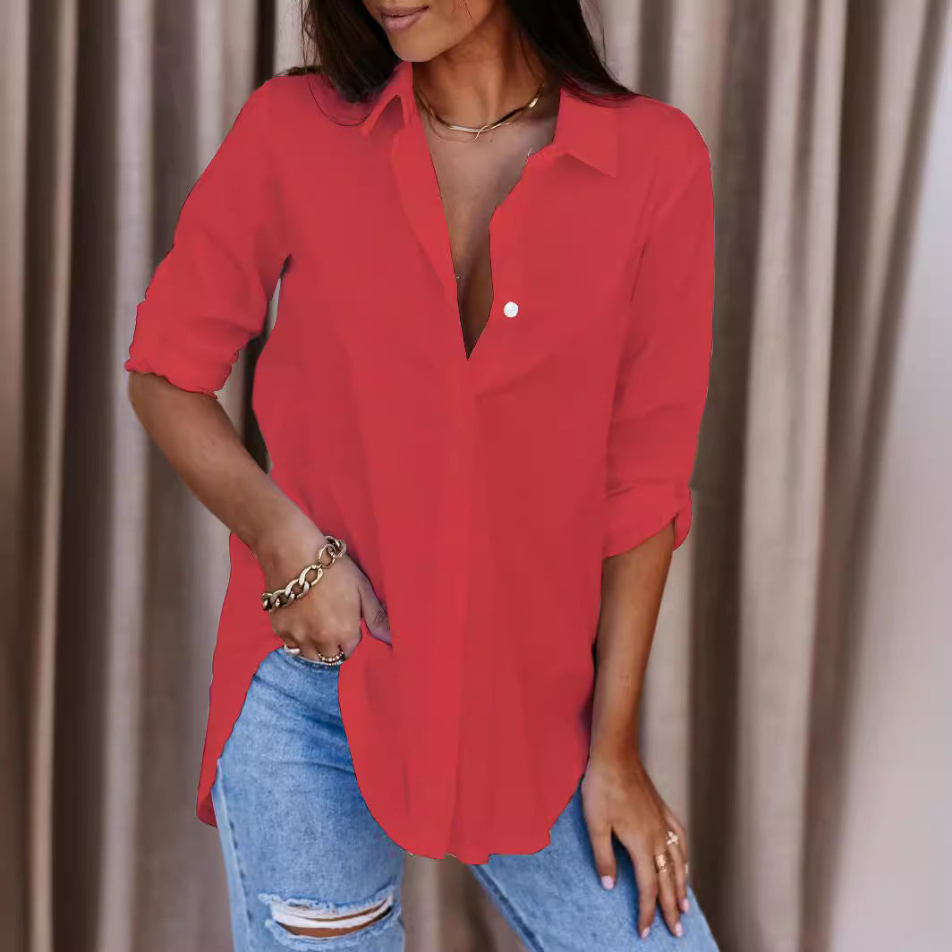Casual button-up shirt for women Lune London