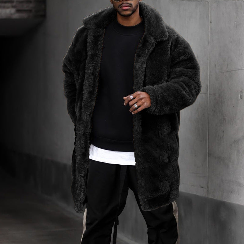 Men's Fashionable Teddy Jacket with Zippable Pockets and High Thermal Insulation Lune London