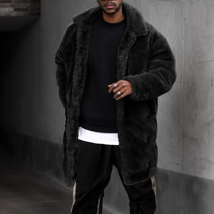 Men's Fashionable Teddy Jacket with Zippable Pockets and High Thermal Insulation Lune London