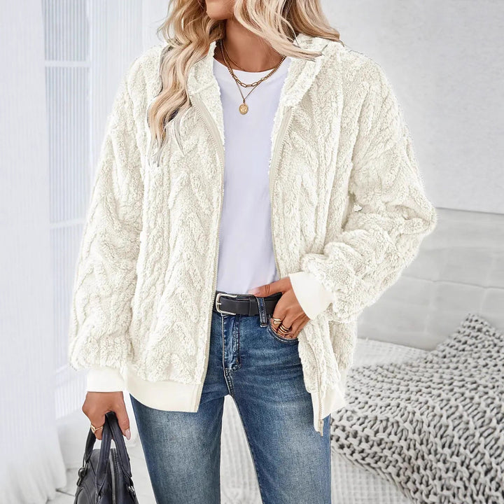 Ladies cozy zip jacket Lune London