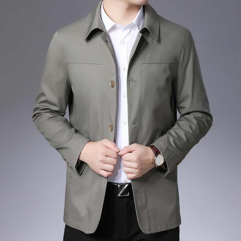 Trendy jacket for men with a classic cut and practical pockets Lune London