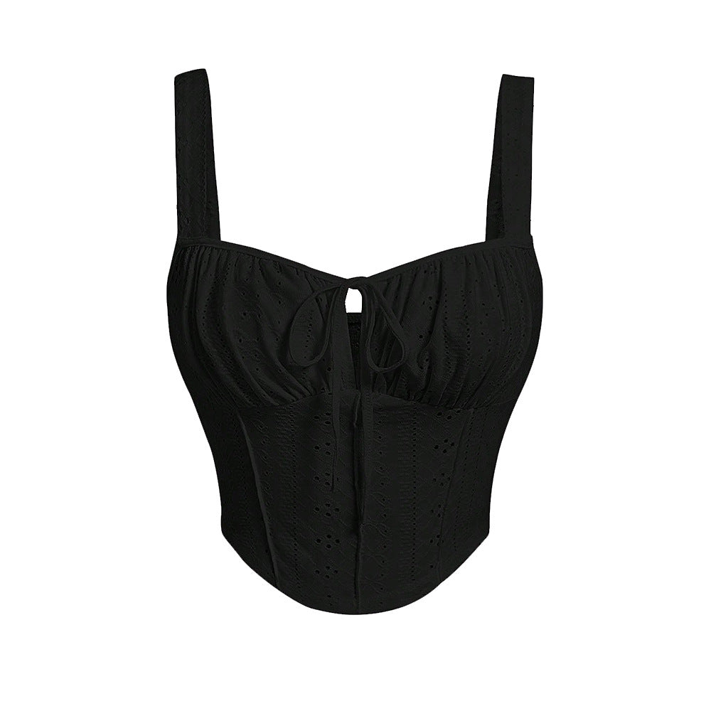 Women’s corset top with decorative knot and sophisticated design Chic & Stil