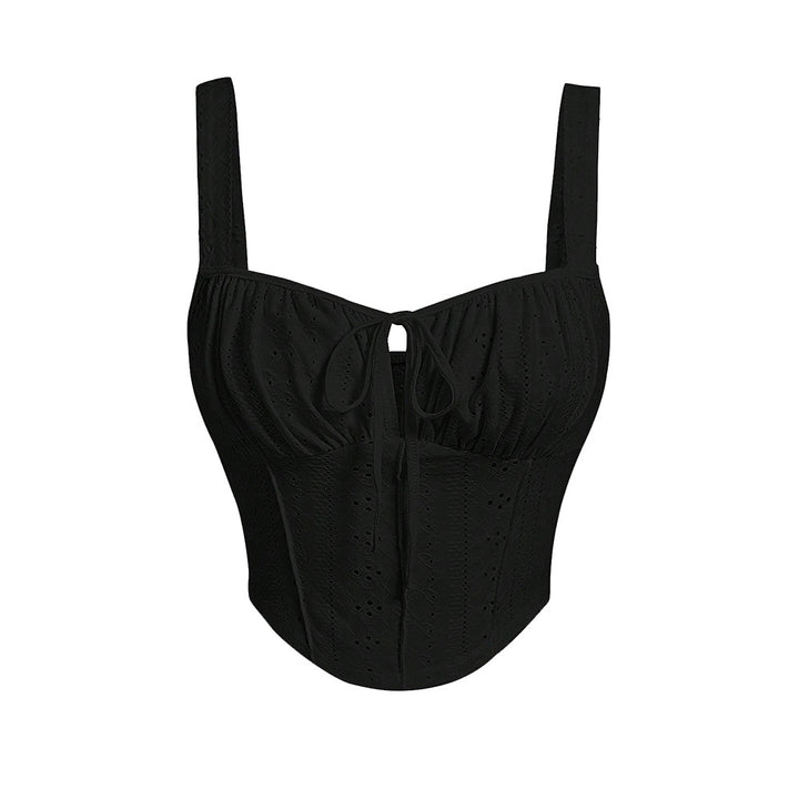 Women’s corset top with decorative knot and sophisticated design Chic & Stil