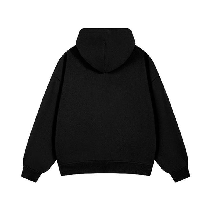 Casual hoodie for women with plaid lining and full zip Lune London