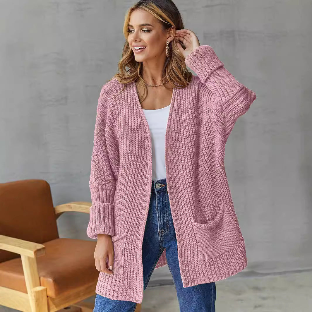 Women's comfortable vest with deep pockets and voluminous sleeves Lune London