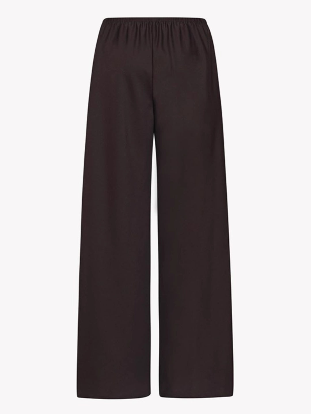 Pantalon large en tissu pour femmes avec taille élastique Chic & Stil