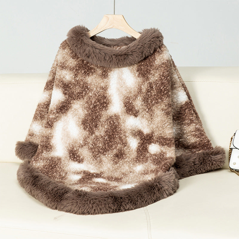 Ladies oversized cozy blanket Lune London