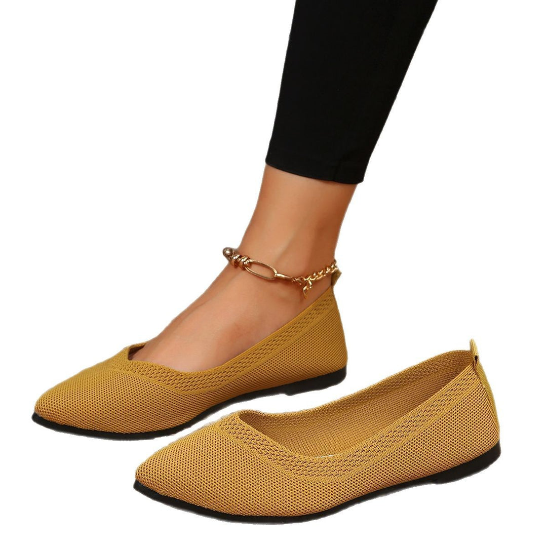 Ladies Breathable Mesh Ballerinas Lune London