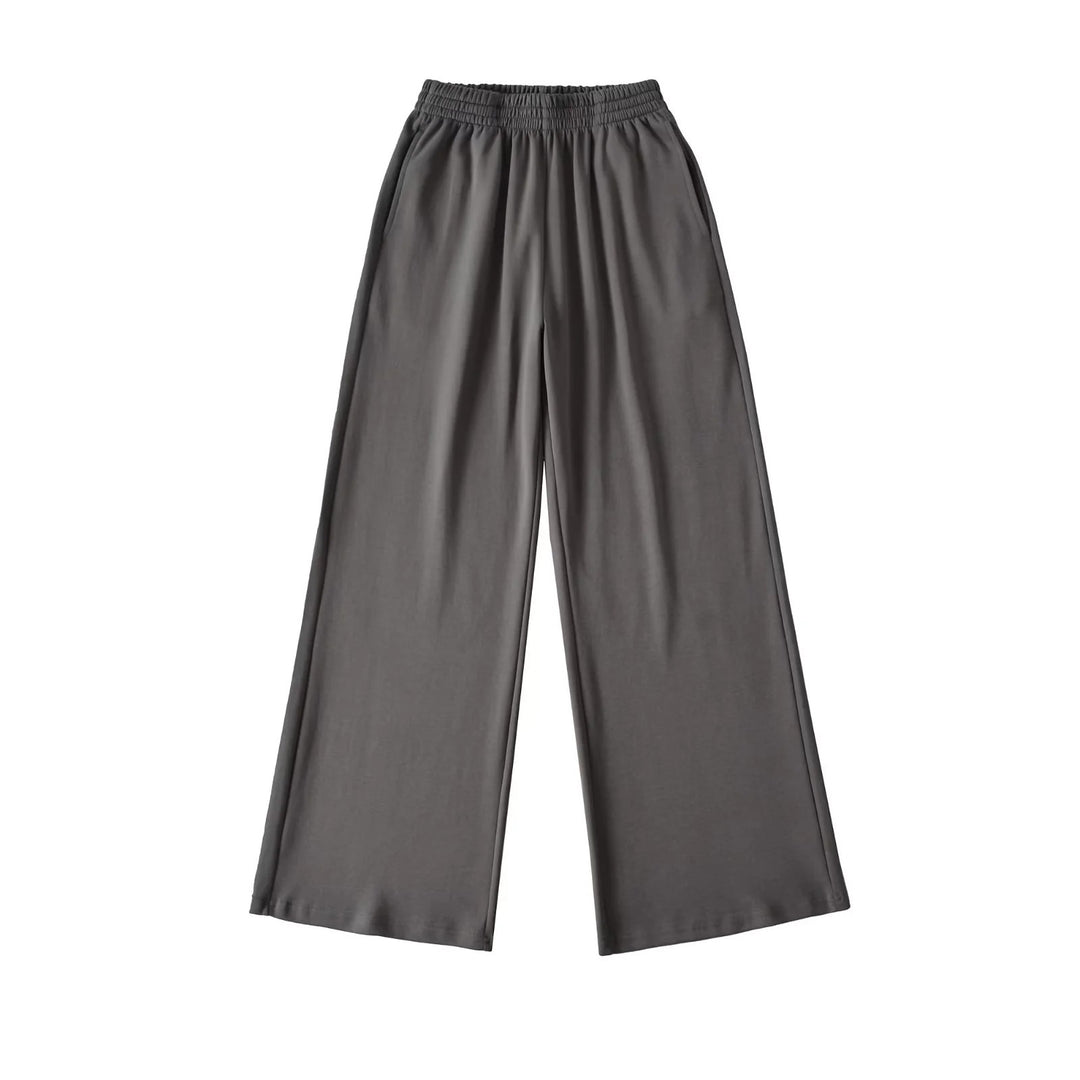 Comfortable wide trousers for women in beautiful viscose blend Lune London
