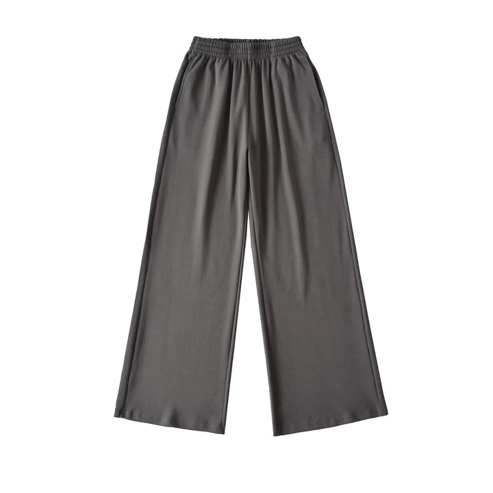 Comfortable wide trousers for women in beautiful viscose blend Lune London