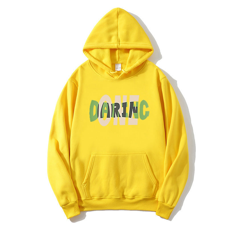 Women’s hoodie with large printed lettering Chic & Stil
