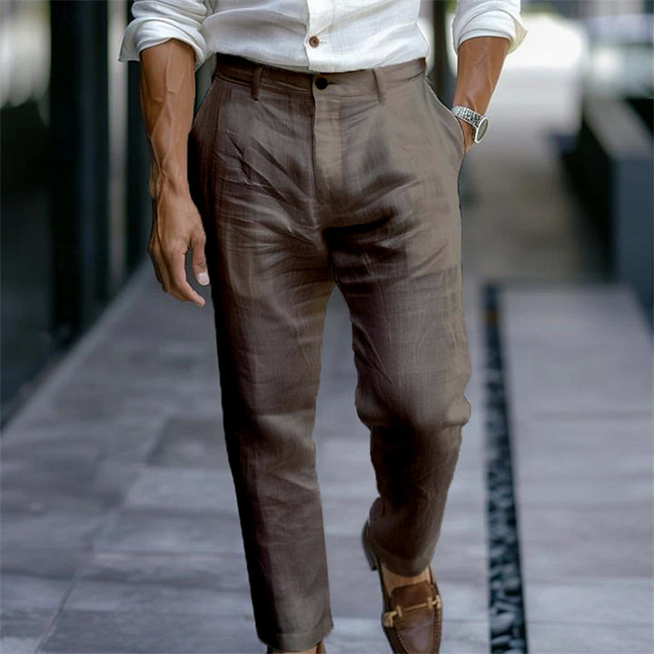 Elegant chinos for men with a slim fit Lune London