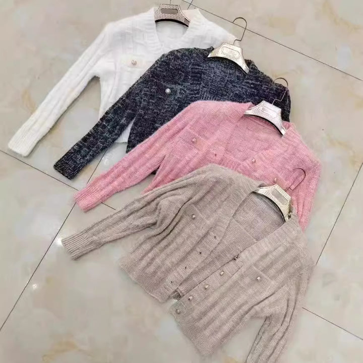 Ladies fashionable knitted jacket Lune London
