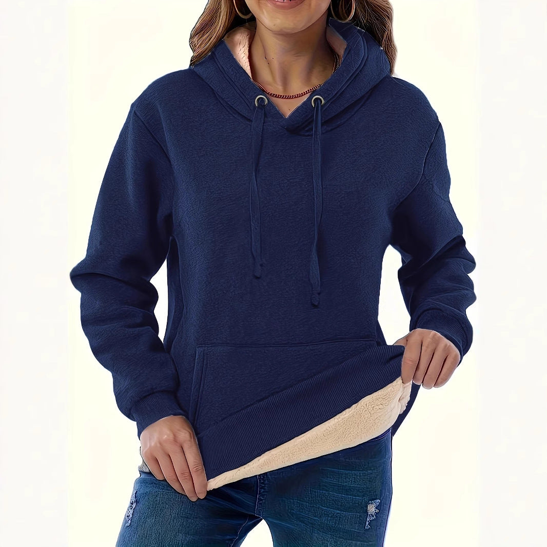 Ladies hoodie with soft lining and modern cut Lune London