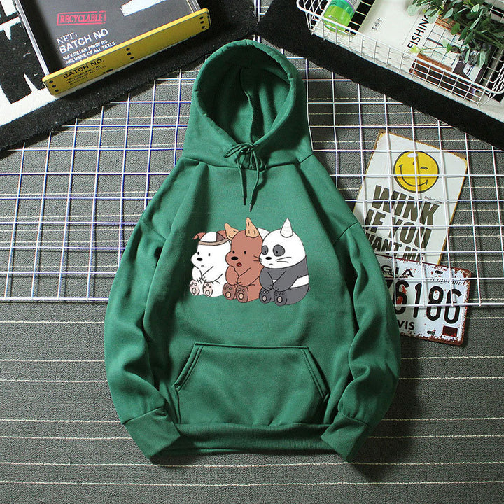 Women's hoodie with cute animal motif Chic & Stil