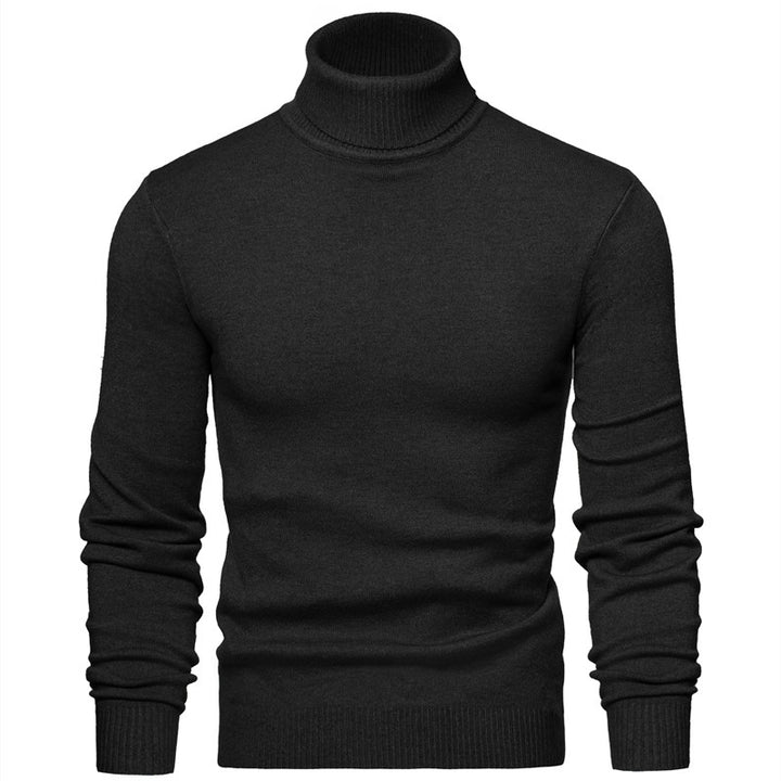 Timeless turtleneck sweater for men in soft wool Lune London