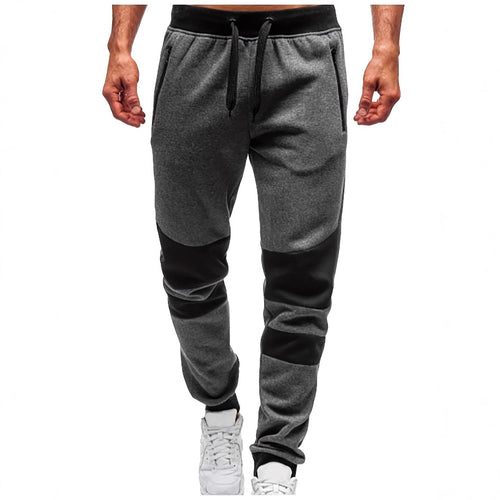 Men's casual sports pants in breathable material with contrasting details Lune London