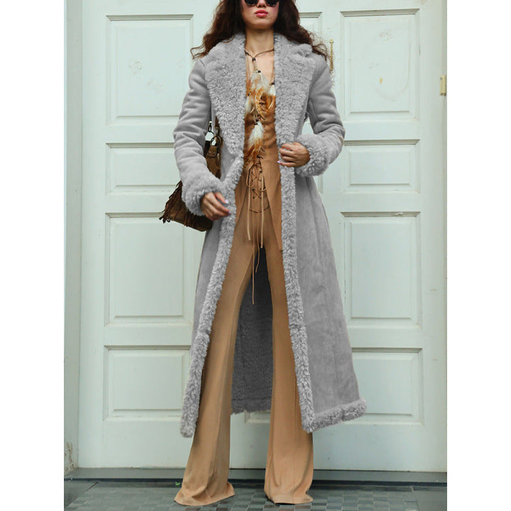 Women's Luxurious Faux Fur Coat Lune London