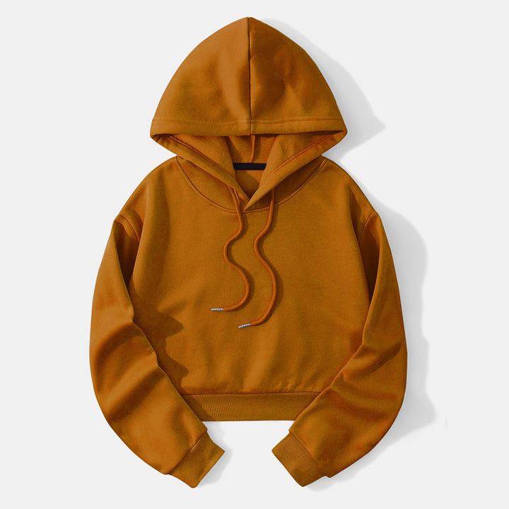 Lune London Casual Cropped Hoodie for Women
