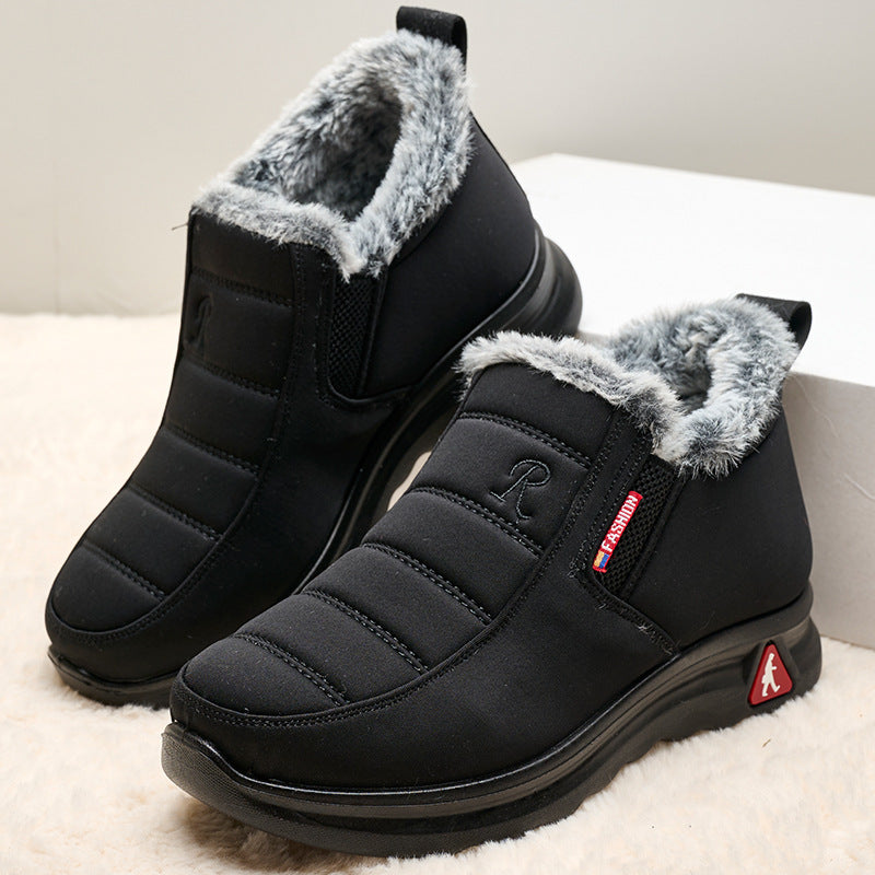 Femmes Bottes d'hiver chaudes et doublées Lune London