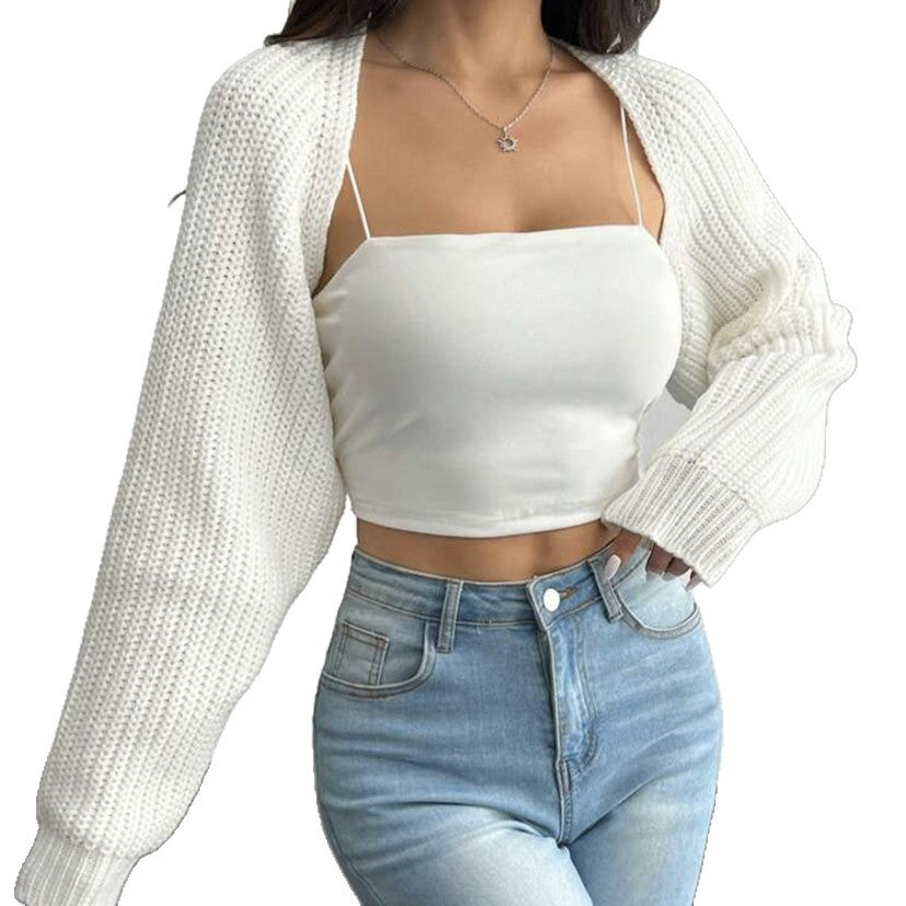 Knitted jacket for women with a relaxed fit and structured design Lune London
