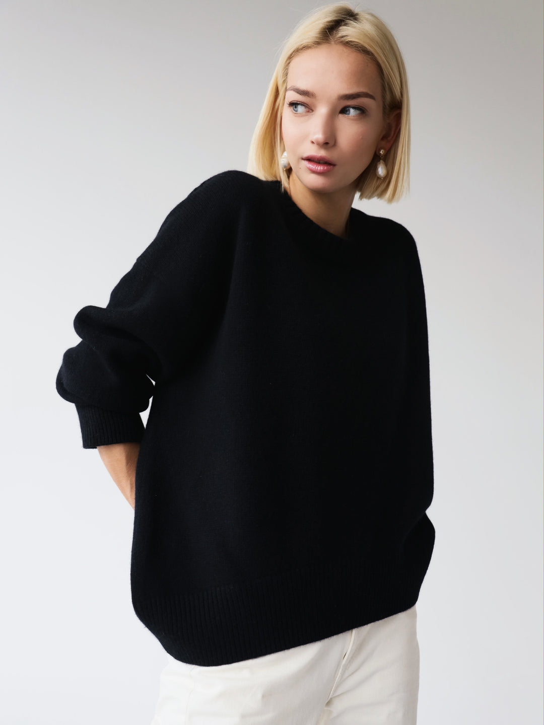 Ladies Casual oversized sweater Lune London
