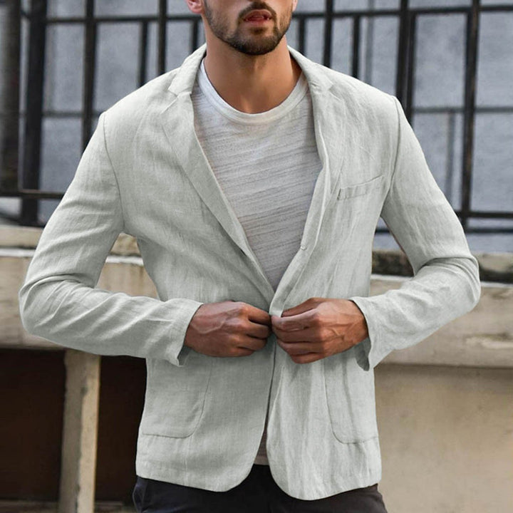 Light linen blazer for men Chic und Stil