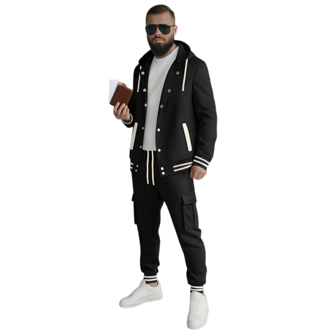 Men's sporty hoodie set and jogging pants with practical pocket and optimal fit Lune London