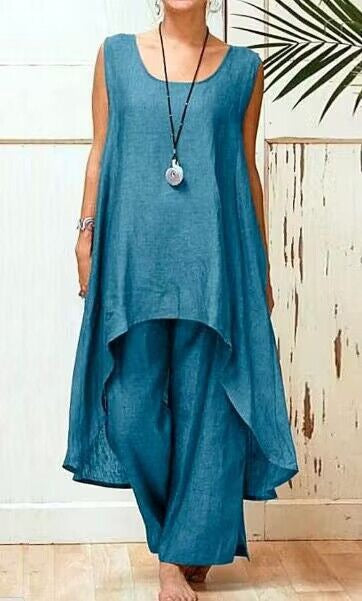 Lune London fluid maxi tunic jumpsuit for women