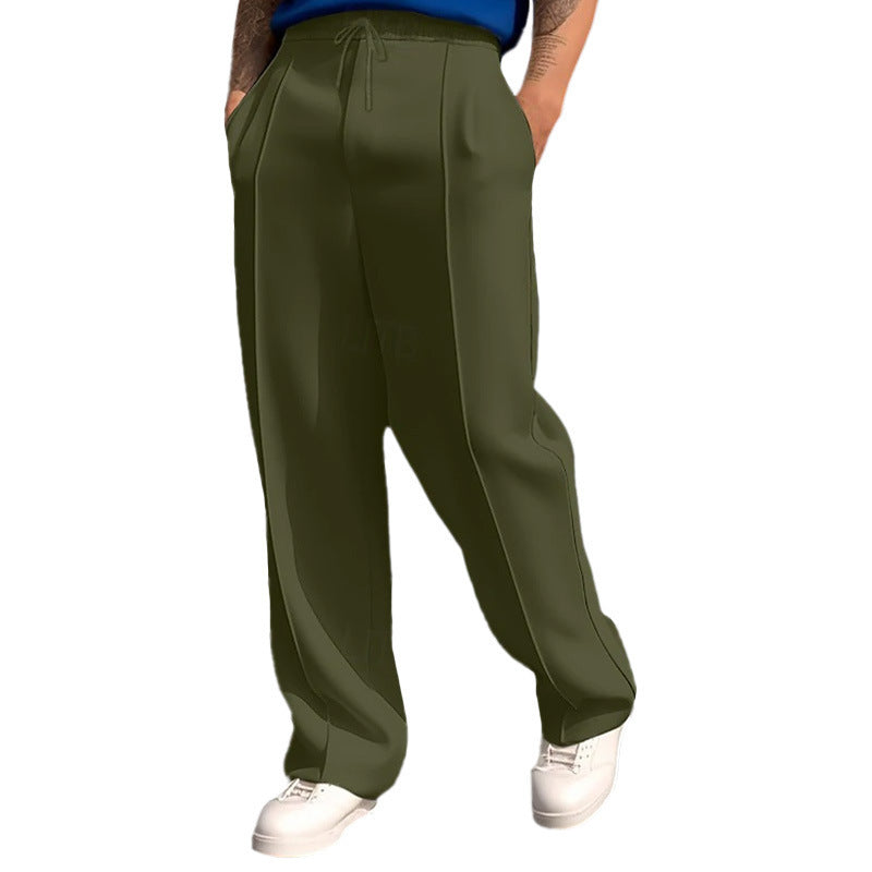 Stylish men's jogger pants with elastic waistband and functional pockets Lune London