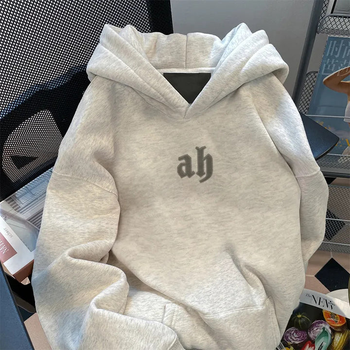 Sweat à capuche pour femmes avec lettrage moderne Chic & Stil