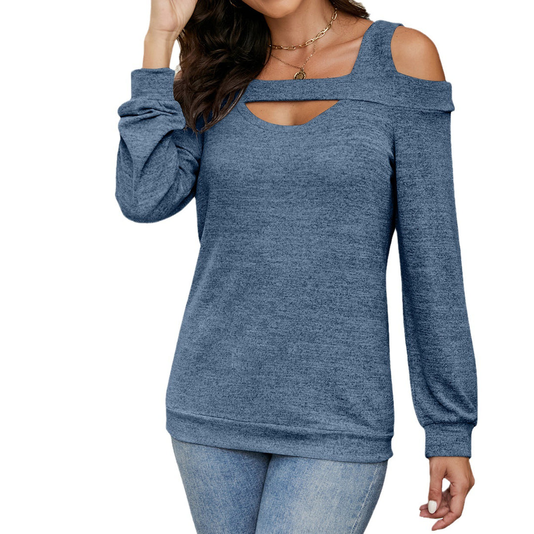 Lune London asymmetrical neck women's sweatshirt