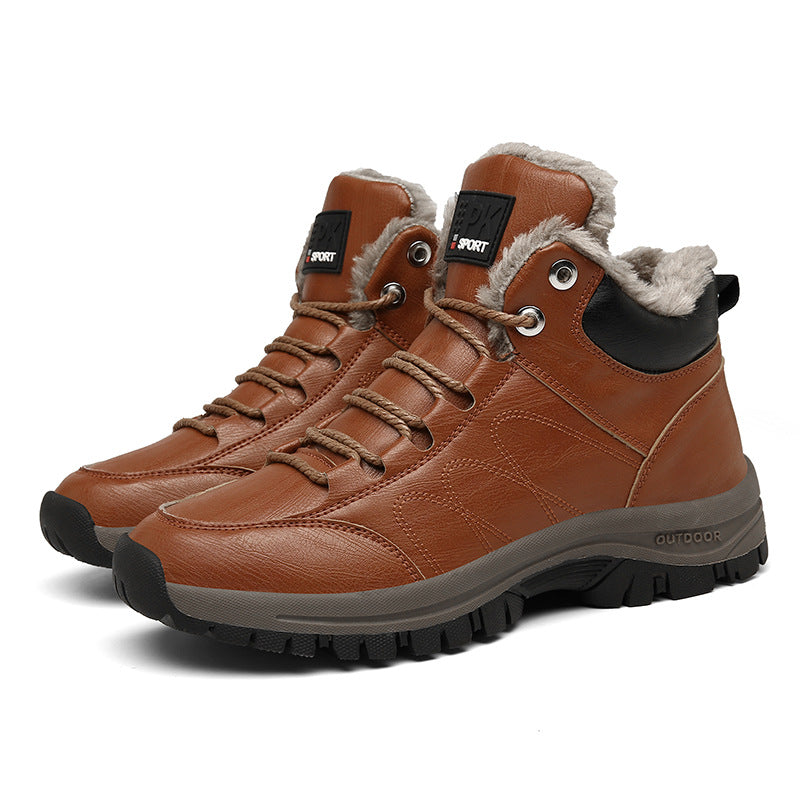 Women's winter hiking boots with warm lining and non-slip sole Lune London