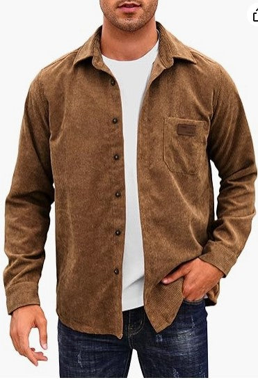 Lune London cord shirt for men