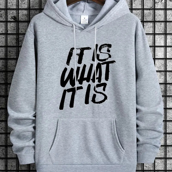 Women's hoodie with modern lettering and comfortable fit Lune London