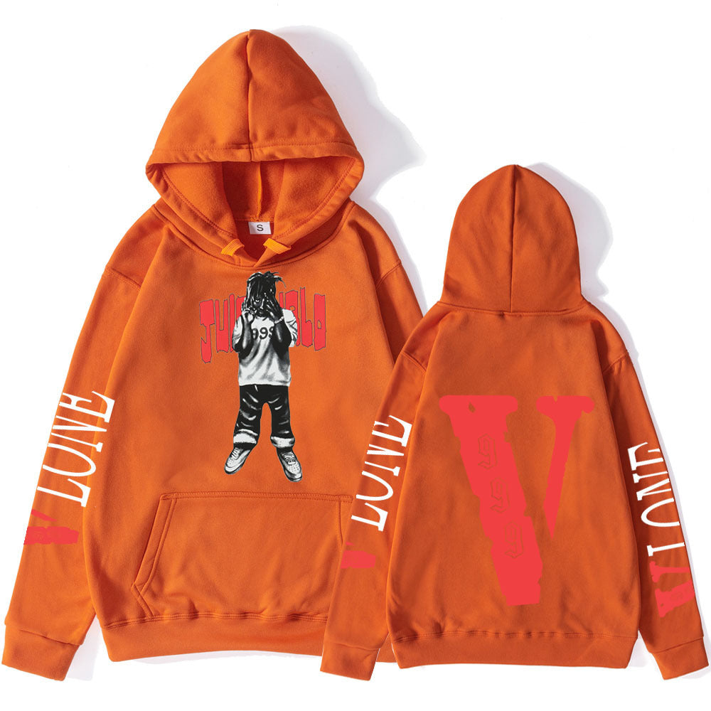 Women's hooded sweatshirt with artistic print and comfortable fit Lune London