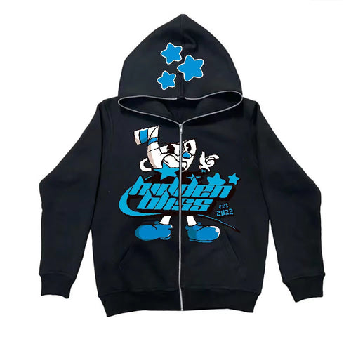 Women's hoodie with exciting graphic design Lune London