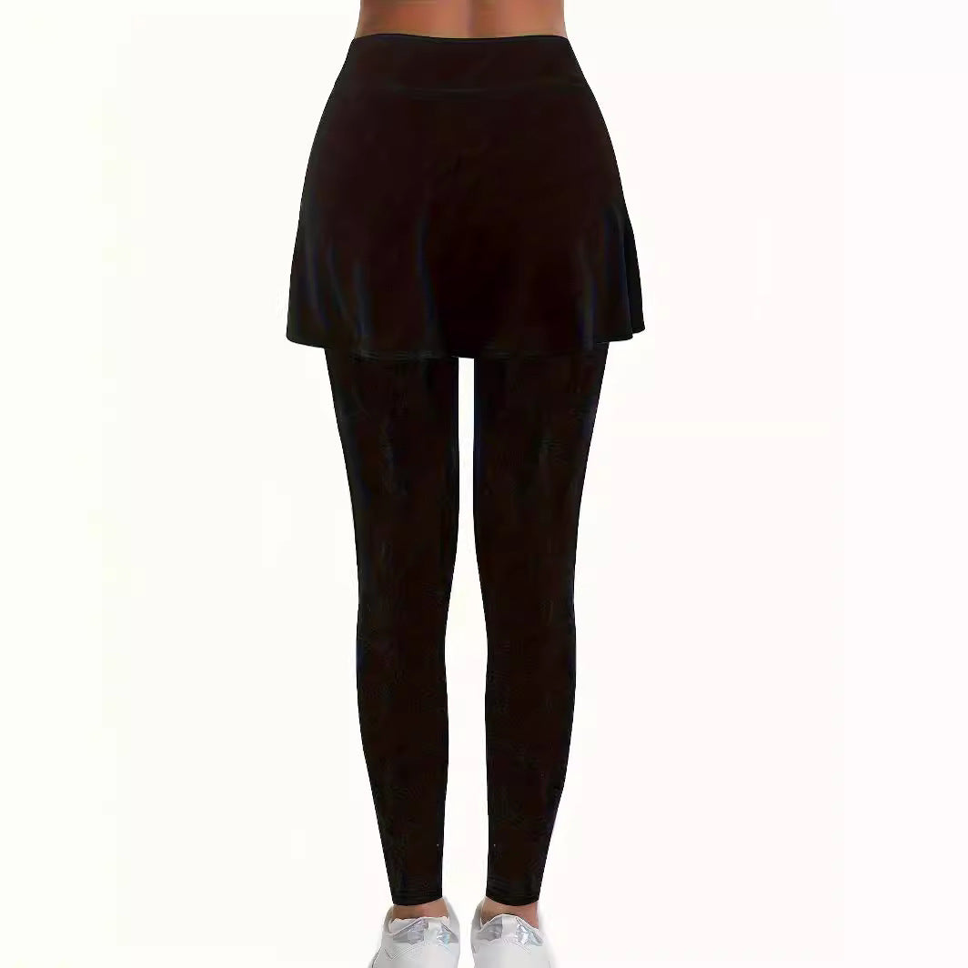 Sport leggings for women with integrated skirt Lune London