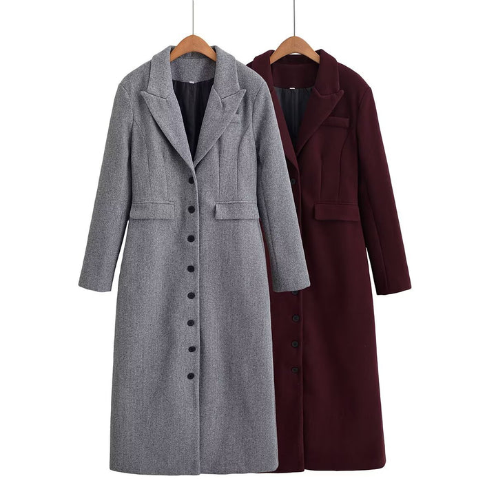 Lune London Elegant Boucle Coat for Ladies