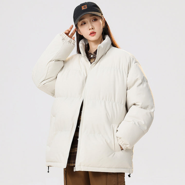 Quilted jacket for men with high collar and soft lining Lune London