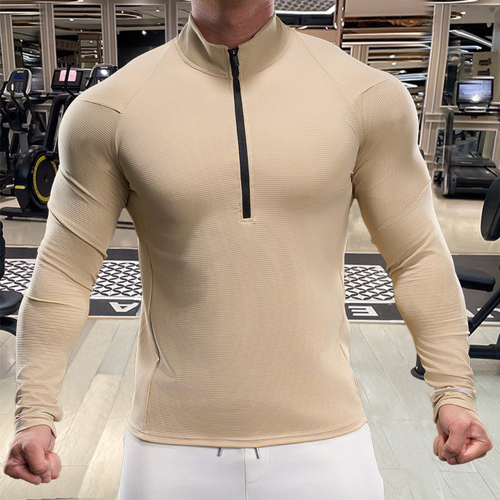 Men High-end High functional with stand-up collar and short zipper Lune London