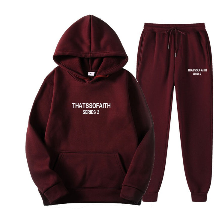 Women's tracksuit with modern hooded sweatshirt and comfortable sweatpants Chic & Stil