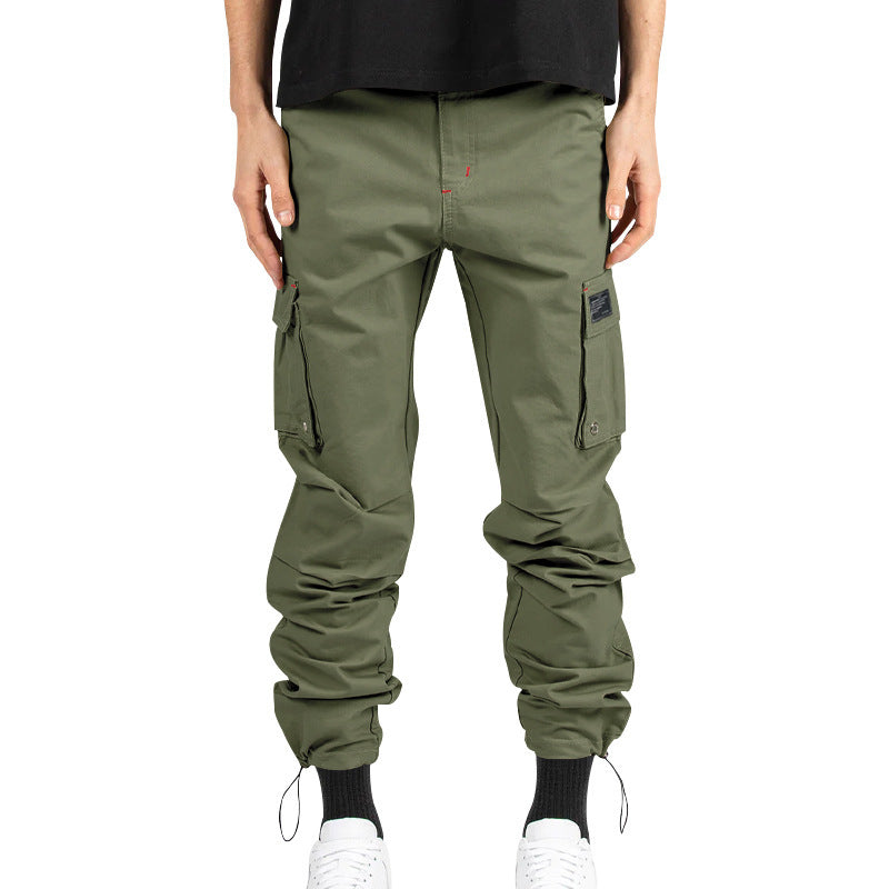 Men's cargo pants with practical pockets and chic and stylish cuffs