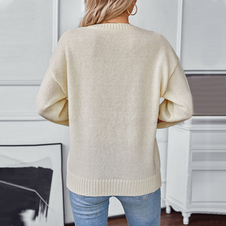 Lune London patterned women's sweater
